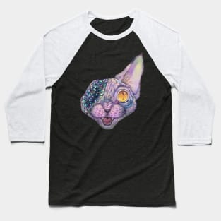 Geode Cat Baseball T-Shirt
